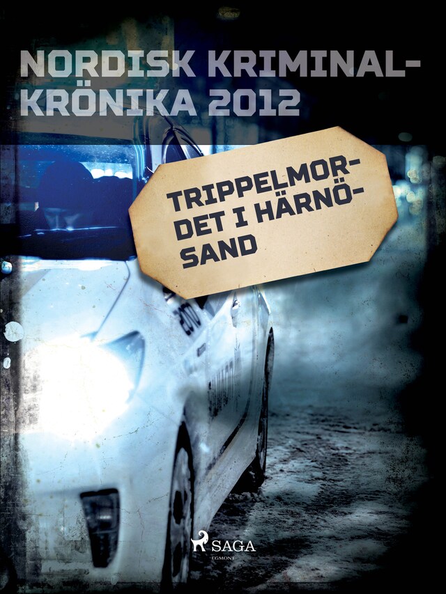 Book cover for Trippelmordet i Härnösand