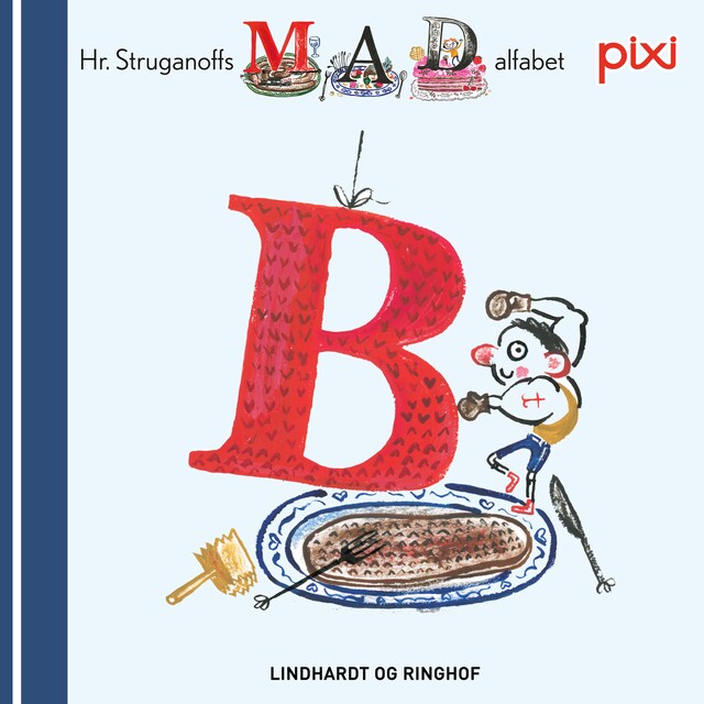 Bogomslag for Pixi- Hr. Struganoff madalfabet B