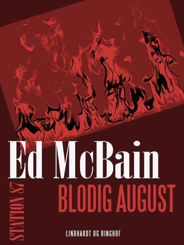Book cover for Blodig august