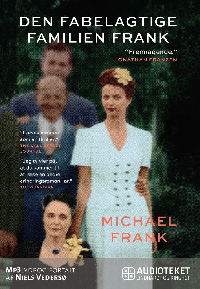 Okładka książki dla Den fabelagtige familien Frank