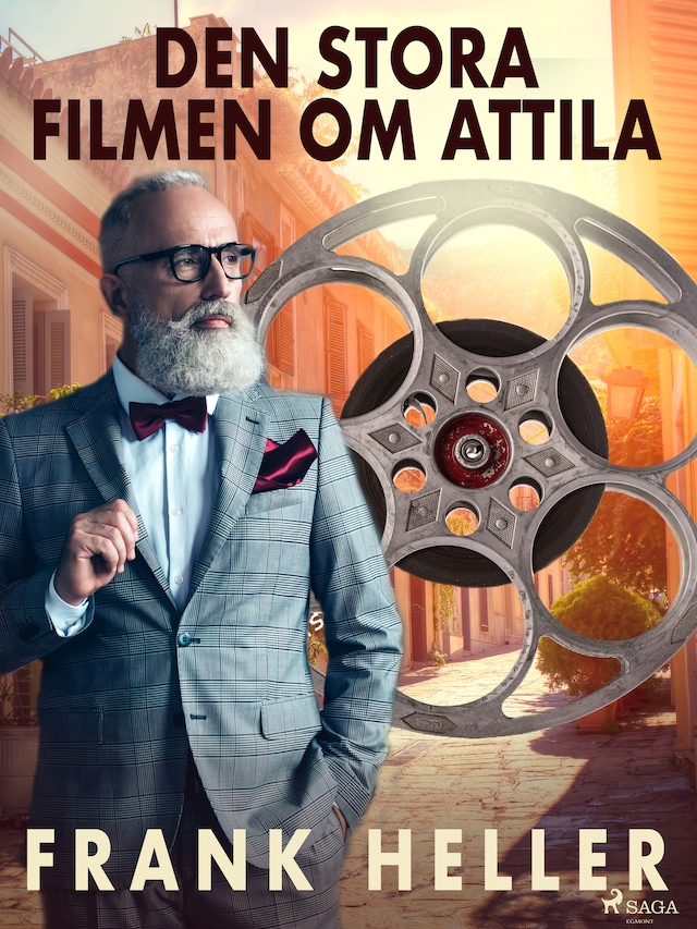 Book cover for Den stora filmen om Attila