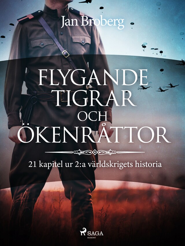 Copertina del libro per Flygande tigrar och ökenråttor : 21 kapitel ur 2:a världskrigets historia