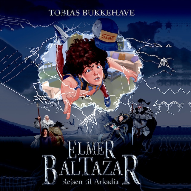 Book cover for Elmer Baltazar (1) - rejsen til Arkadia
