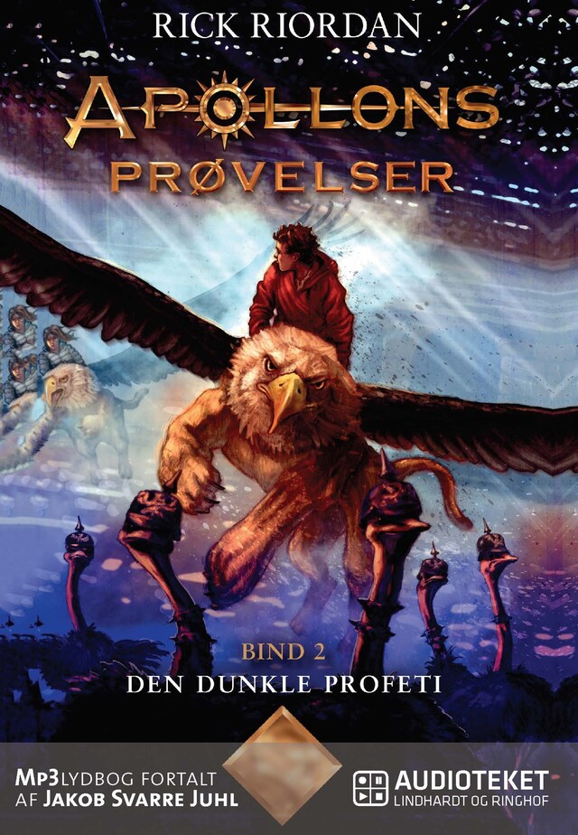 Book cover for Apollons prøvelser 2 - Den dunkle profeti
