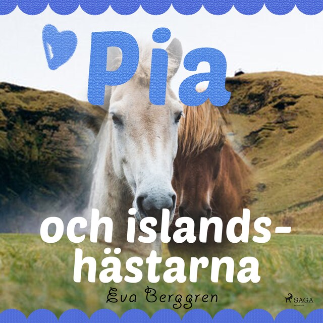 Book cover for Pia och islandshästarna