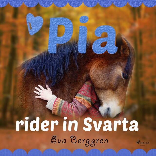 Kirjankansi teokselle Pia rider in Svarta