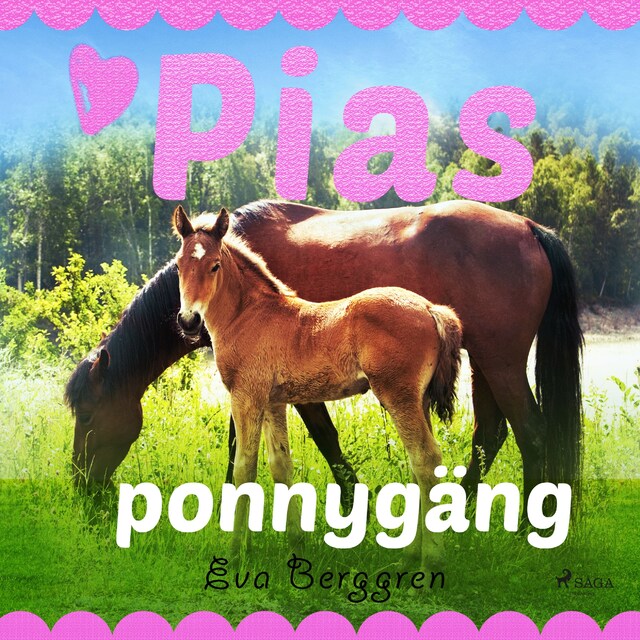 Buchcover für Pias ponnygäng