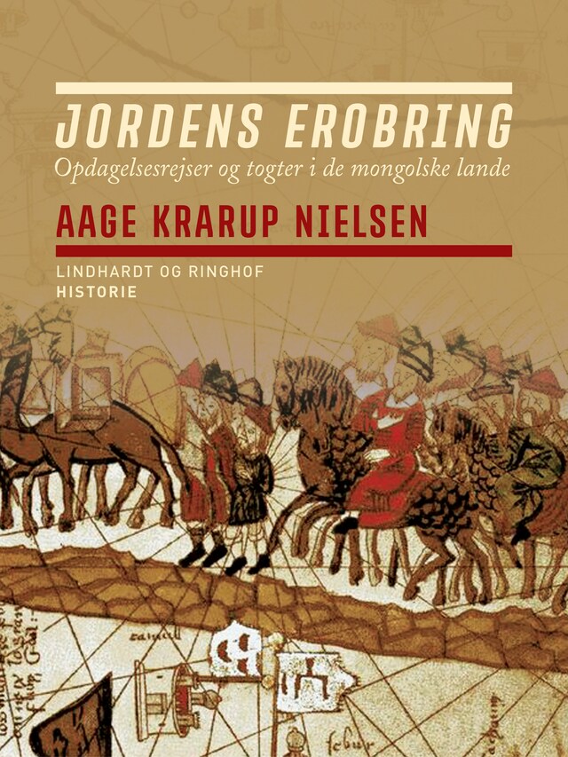 Buchcover für Jordens erobring: Opdagelsesrejser og togter i de mongolske lande