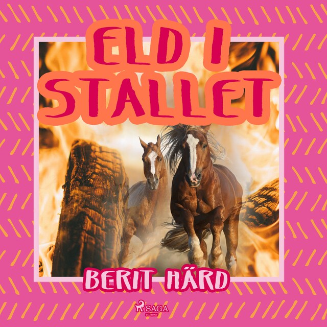 Book cover for Eld i stallet