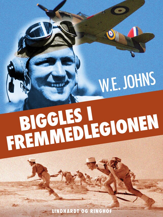 Bogomslag for Biggles i fremmedlegionen