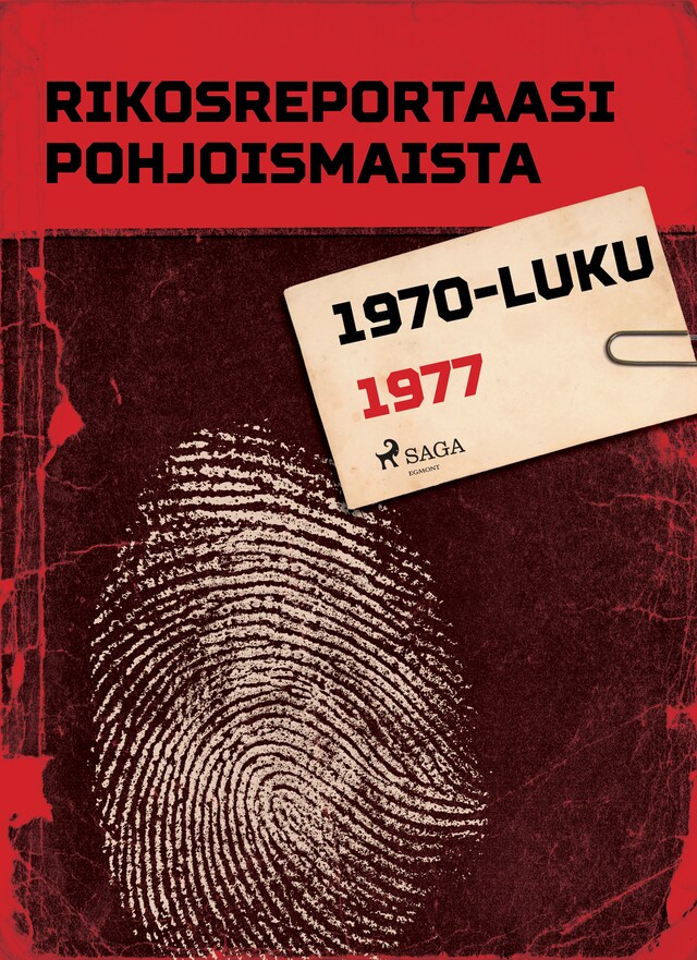 Buchcover für Rikosreportaasi Pohjoismaista 1977