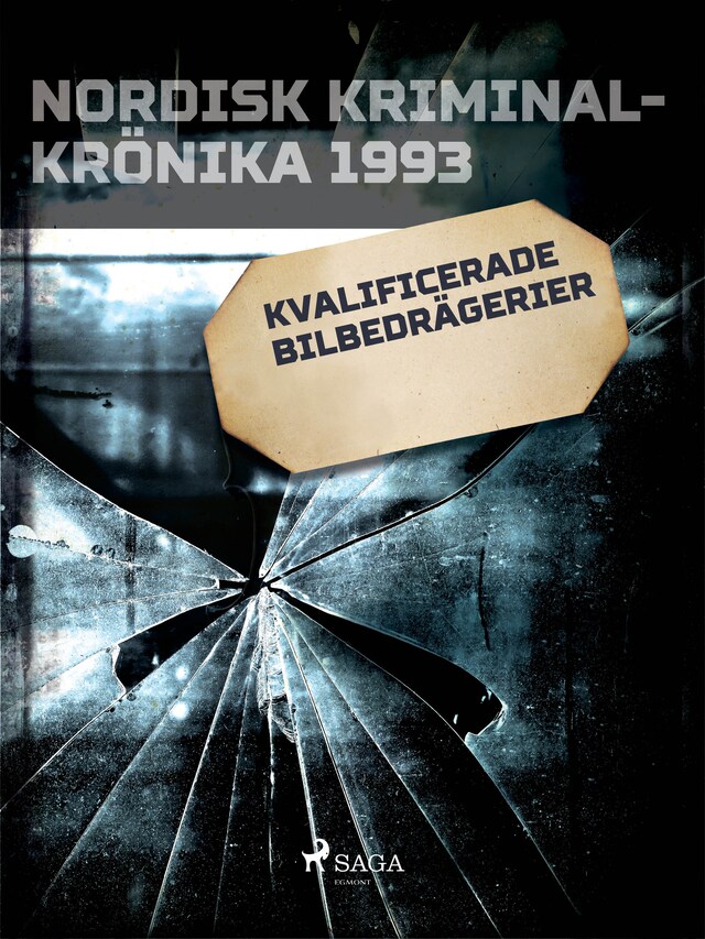 Couverture de livre pour Kvalificerade bilbedrägerier