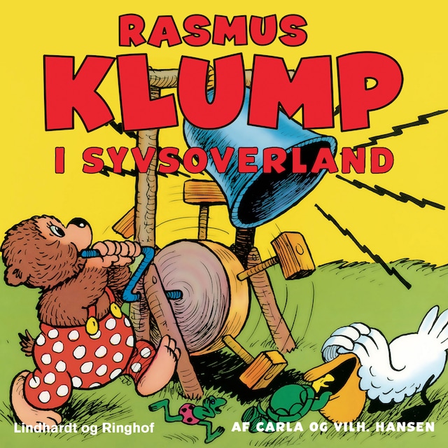 Bogomslag for Rasmus Klump i syvsoverland