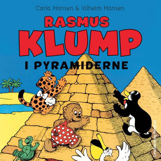 Bogomslag for Rasmus Klump i pyramiderne