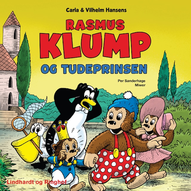 Bogomslag for Rasmus Klump og tudeprinsen