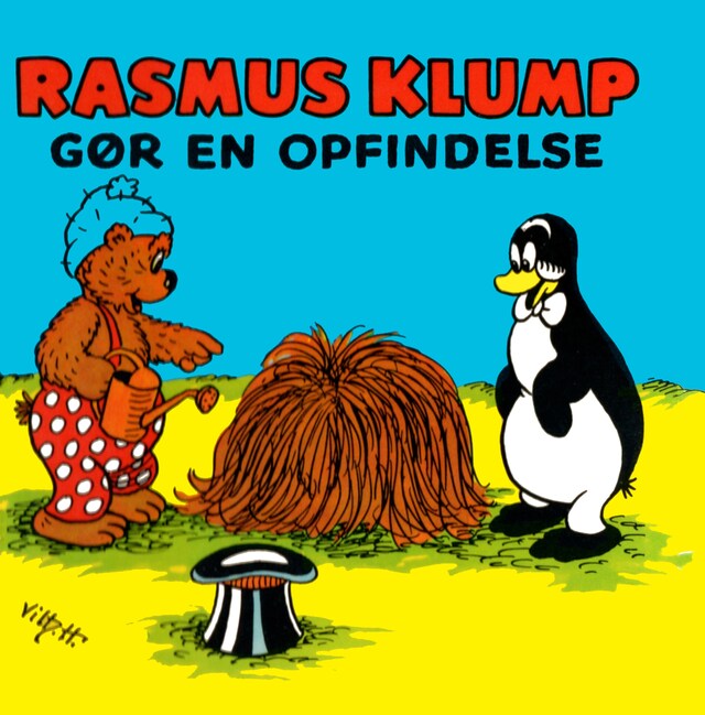 Bogomslag for Rasmus Klump og opfindelsen