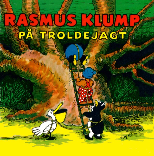 Bogomslag for Rasmus Klump på troldejagt