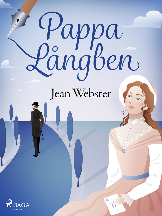 Book cover for Pappa Långben