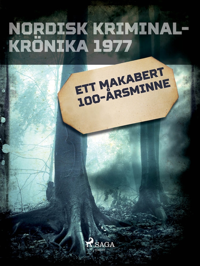 Buchcover für Ett makabert 100-årsminne