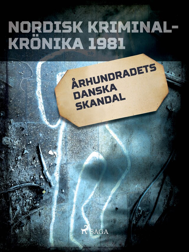 Copertina del libro per Århundradets danska skandal