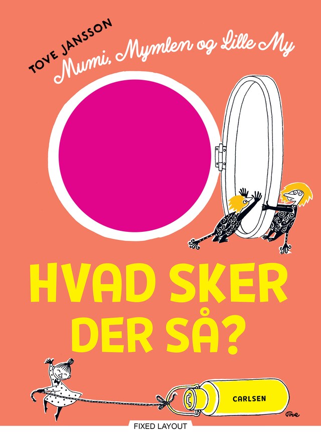 Bogomslag for Mumi, Mymlen og lille My: Hvad sker der så?