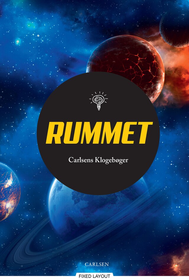 Bogomslag for Carlsens Klogebøger - Rummet