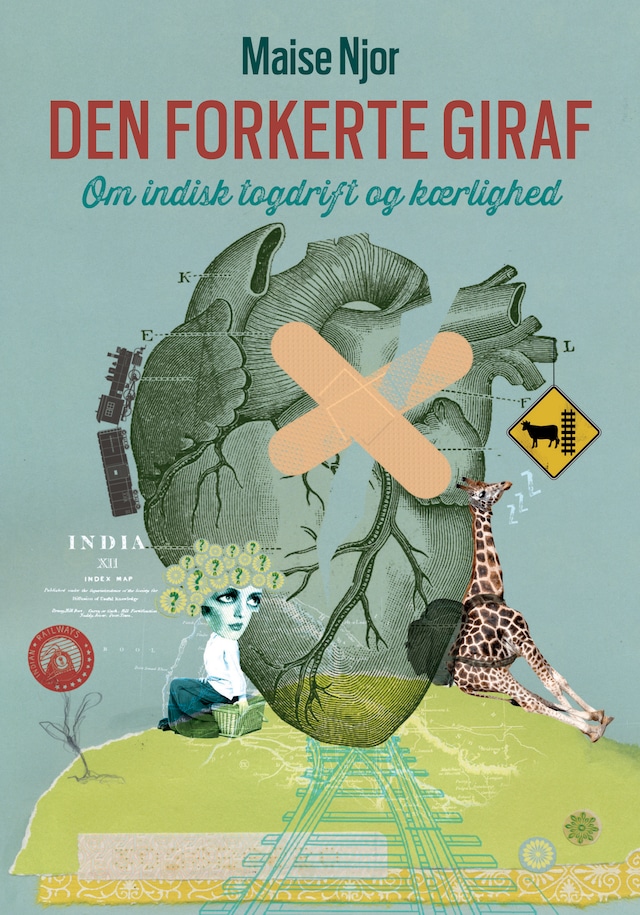 Copertina del libro per Den forkerte giraf