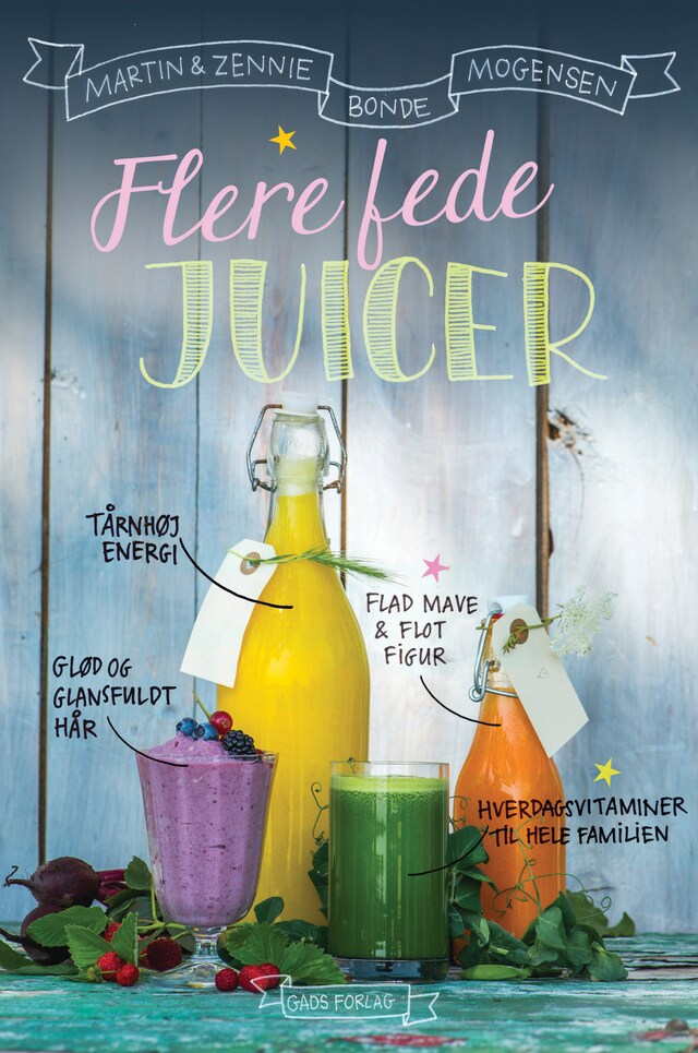 Couverture de livre pour Flere fede juicer