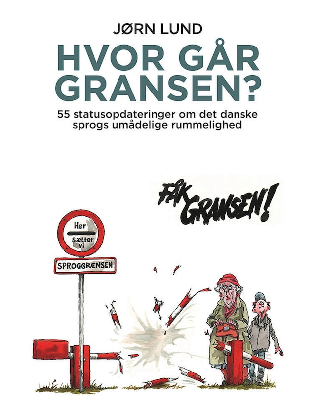 Book cover for Hvor går gransen?