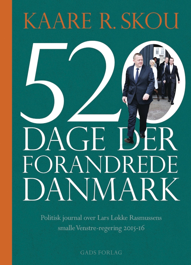 Book cover for 520 dage der forandrede Danmark