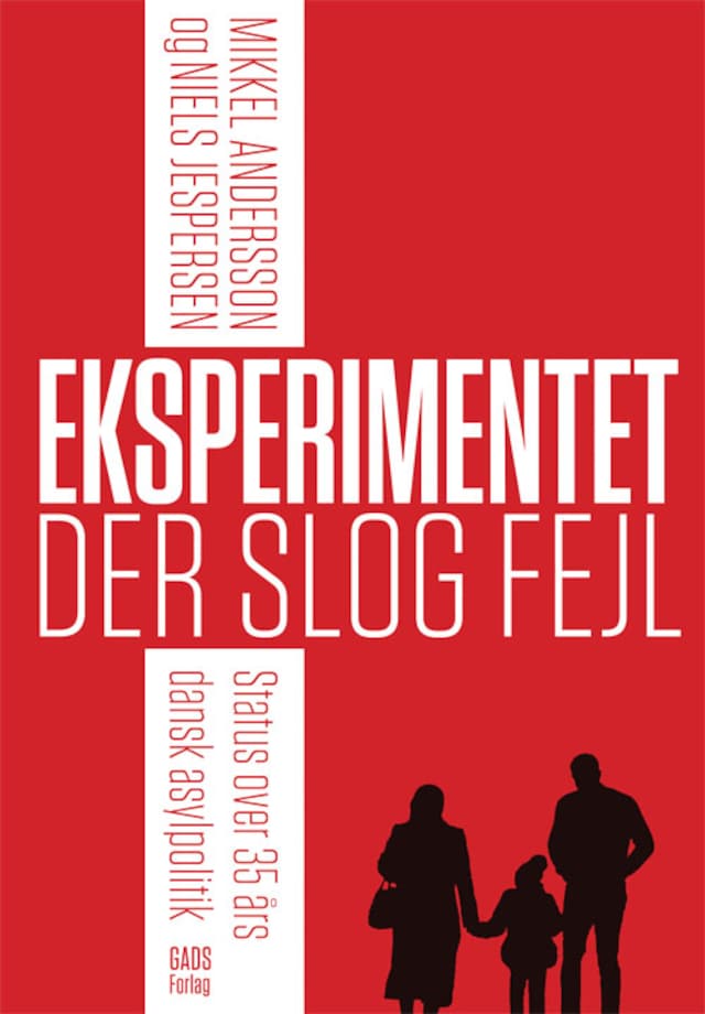 Book cover for Eksperimentet der slog fejl