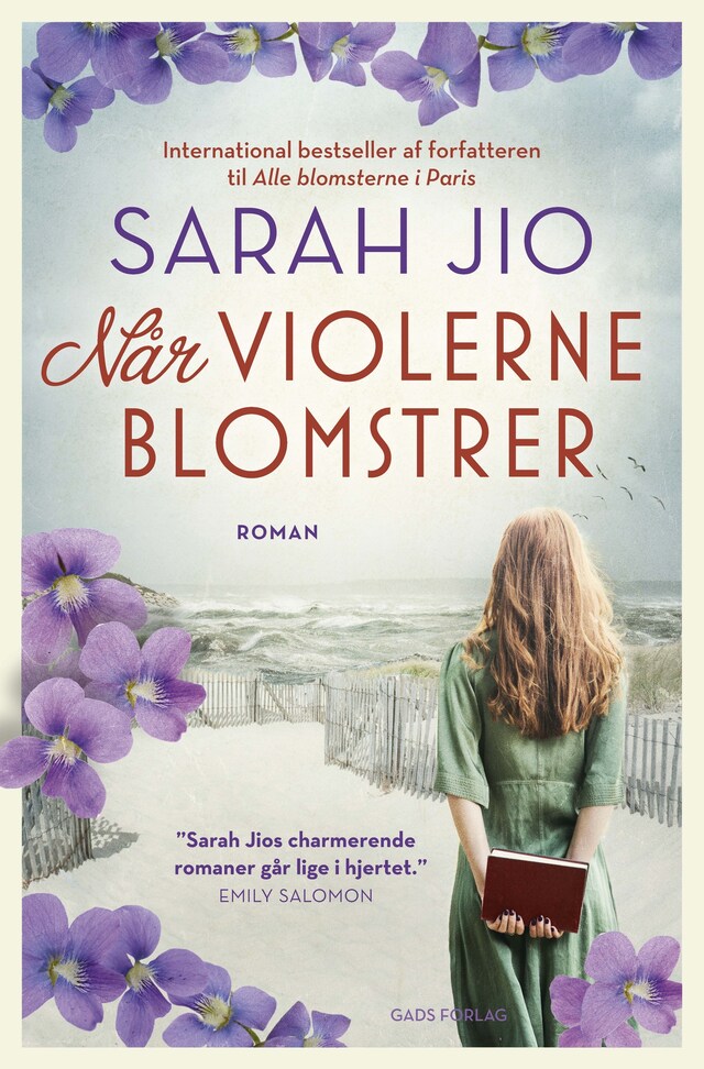 Copertina del libro per Når violerne blomstrer