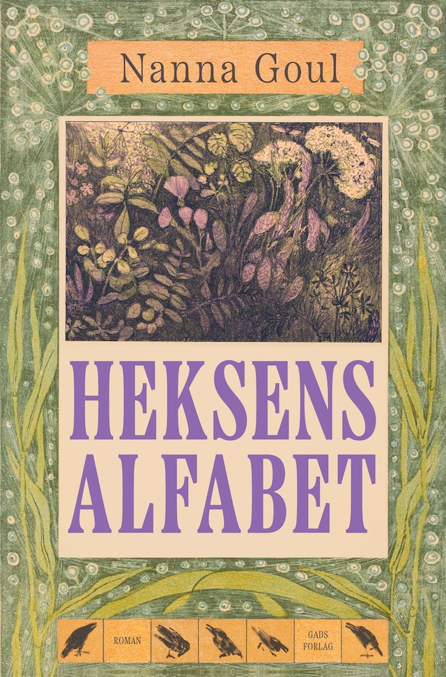 Kirjankansi teokselle Heksens alfabet