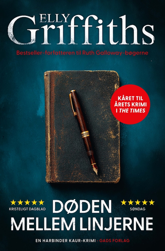 Book cover for Døden mellem linjerne