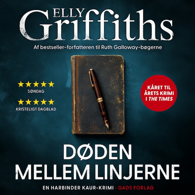 Book cover for Døden mellem linjerne