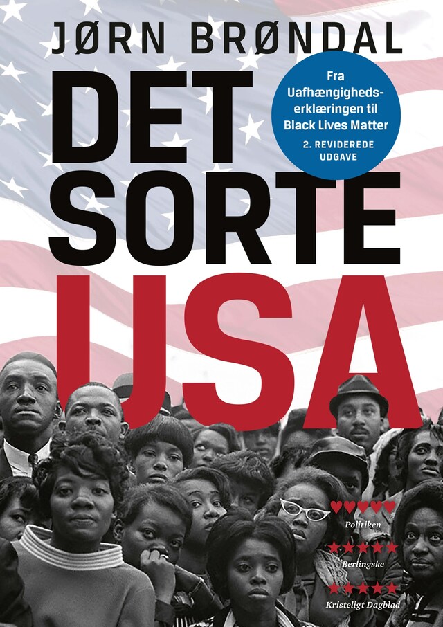 Buchcover für Det sorte USA