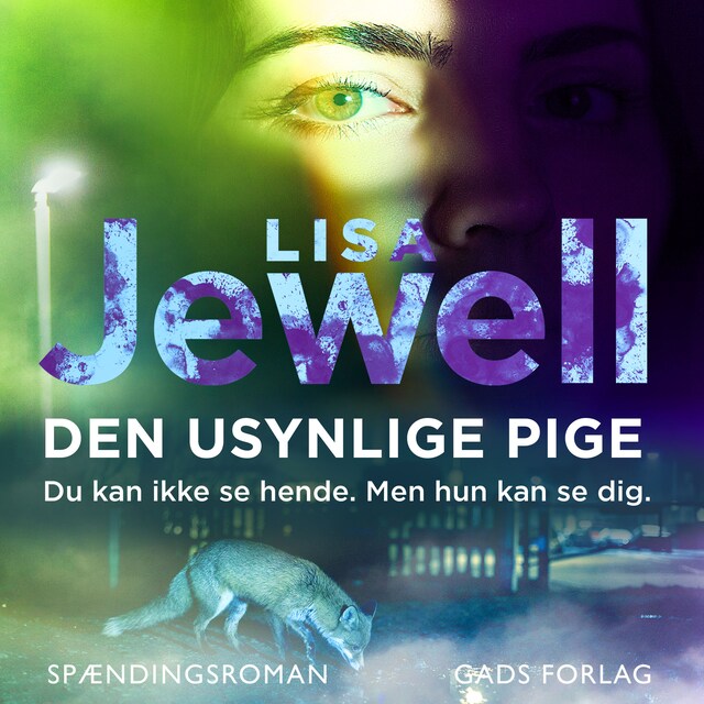 Buchcover für Den usynlige pige