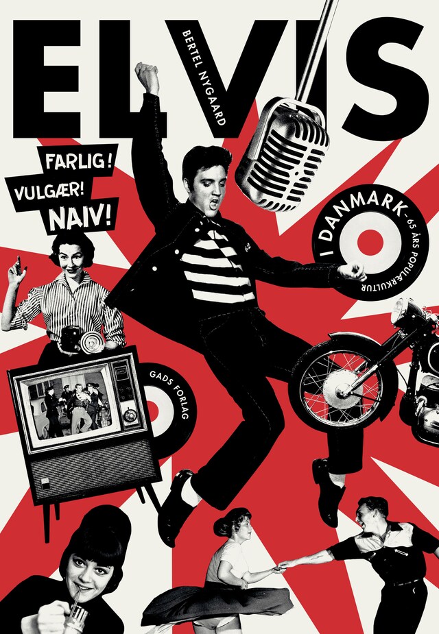 Book cover for Elvis i Danmark