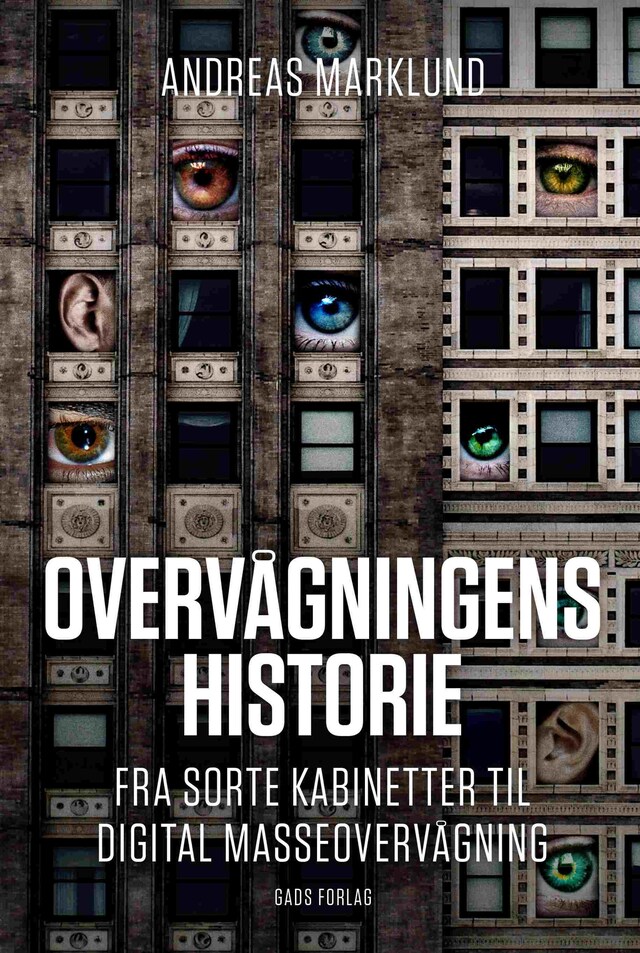 Copertina del libro per Overvågningens historie