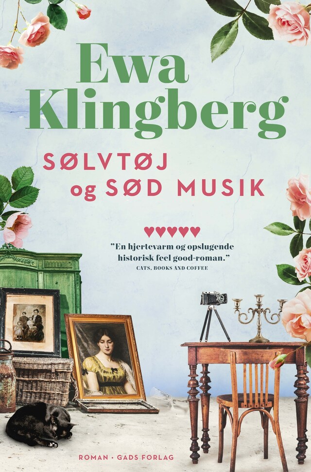 Book cover for Sølvtøj og sød musik