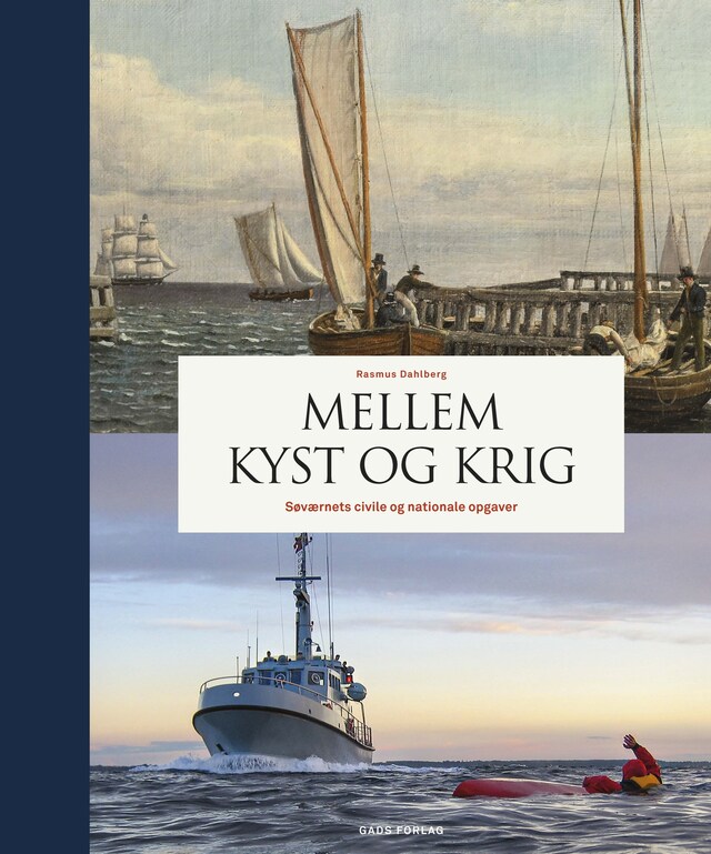 Boekomslag van Mellem kyst og krig