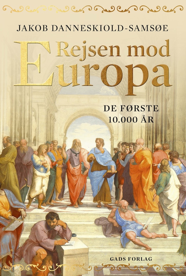 Book cover for Rejsen mod Europa - De første 10.000 år