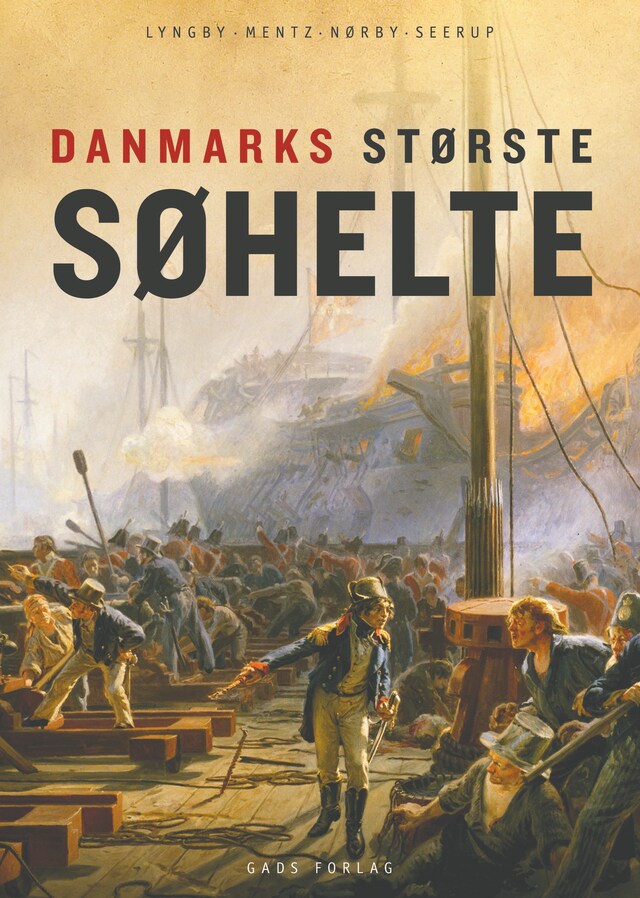 Book cover for Danmarks største søhelte