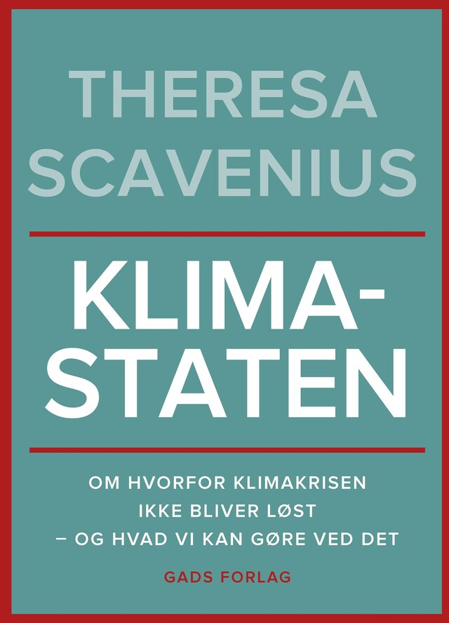 Kirjankansi teokselle Klimastaten