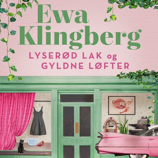 Book cover for Lyserød lak og gyldne løfter