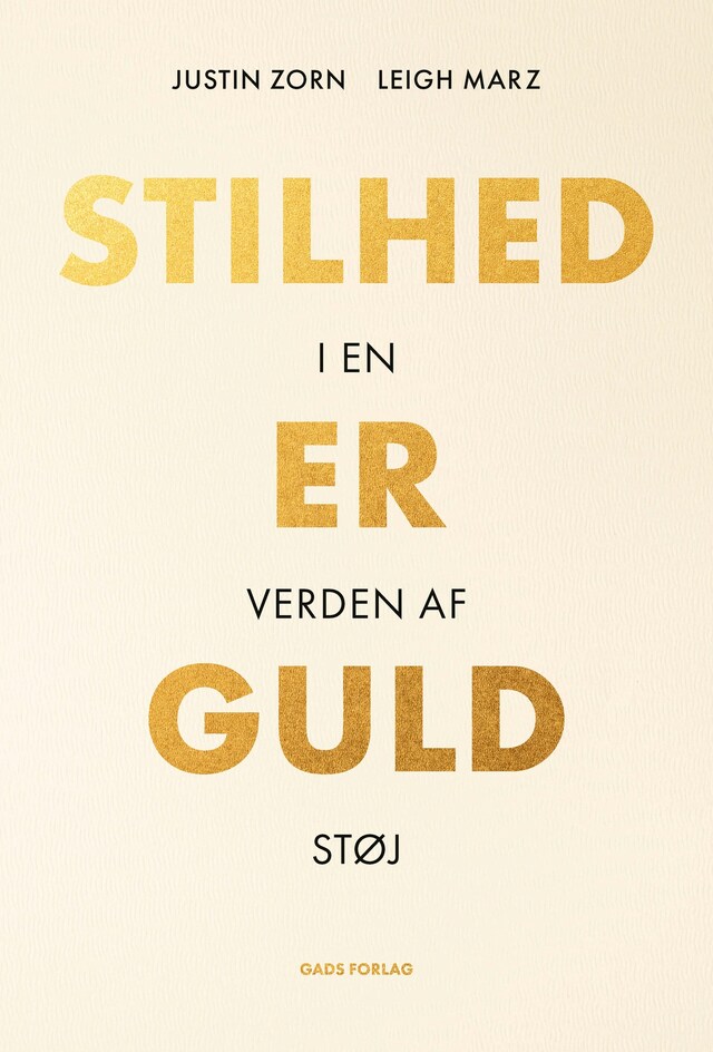 Book cover for Stilhed er guld