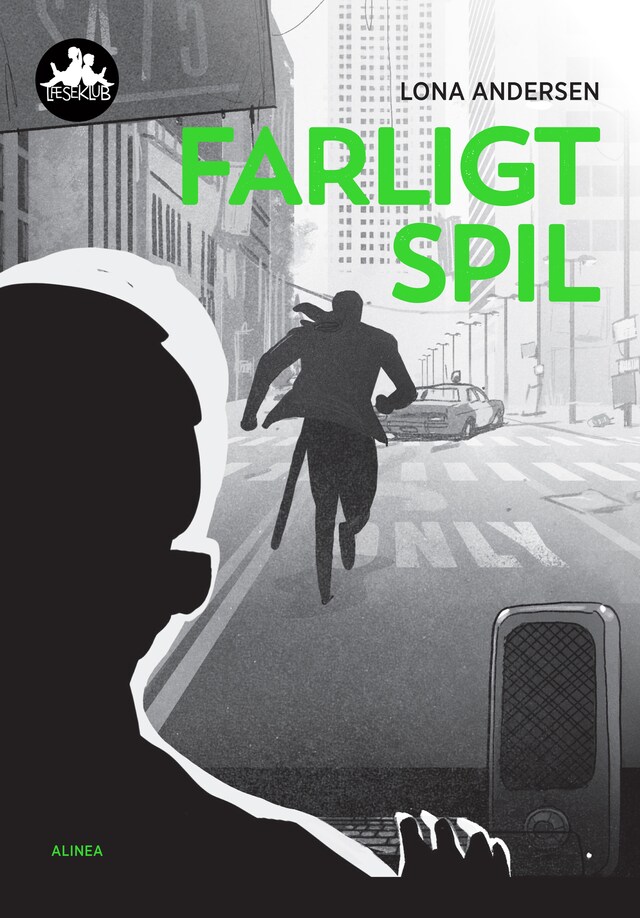 Bogomslag for Farligt spil, Sort Læseklub