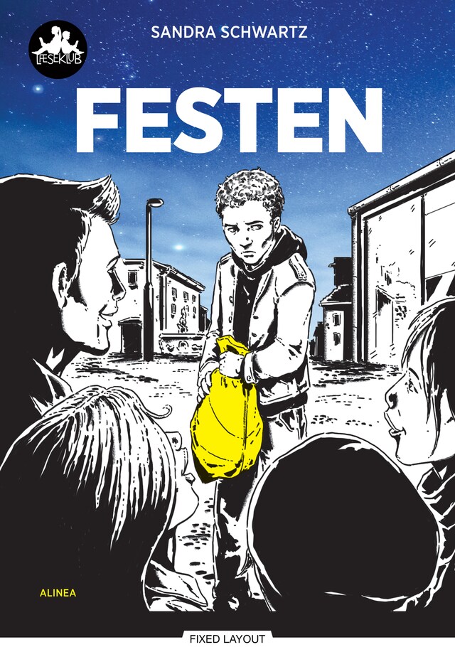 Bogomslag for Festen, Sort Læseklub