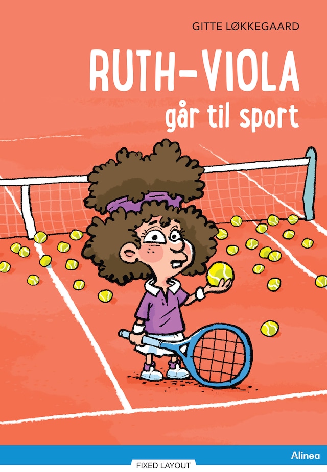 Book cover for Ruth-Viola går til sport, Blå læseklub