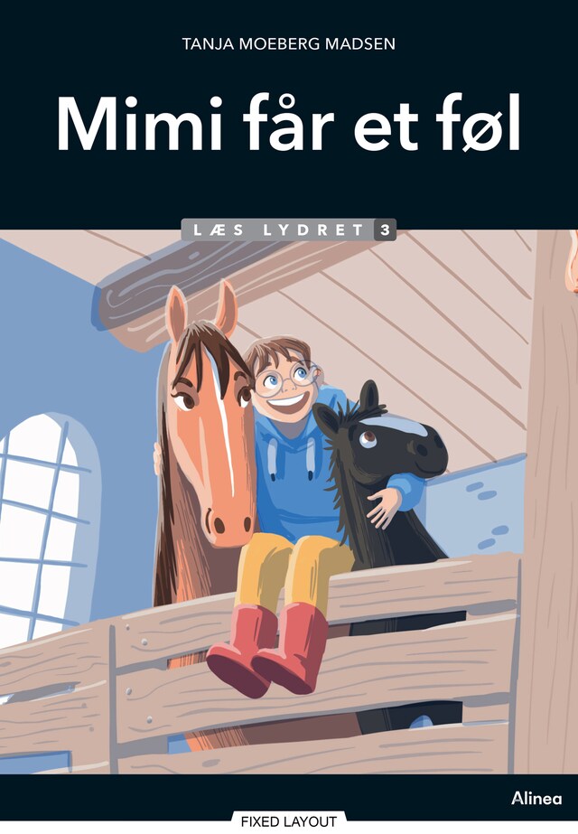 Bogomslag for Mimi får et føl, Læs Lydret 3